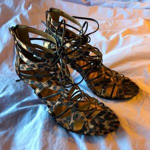 Cheetah Print Heels